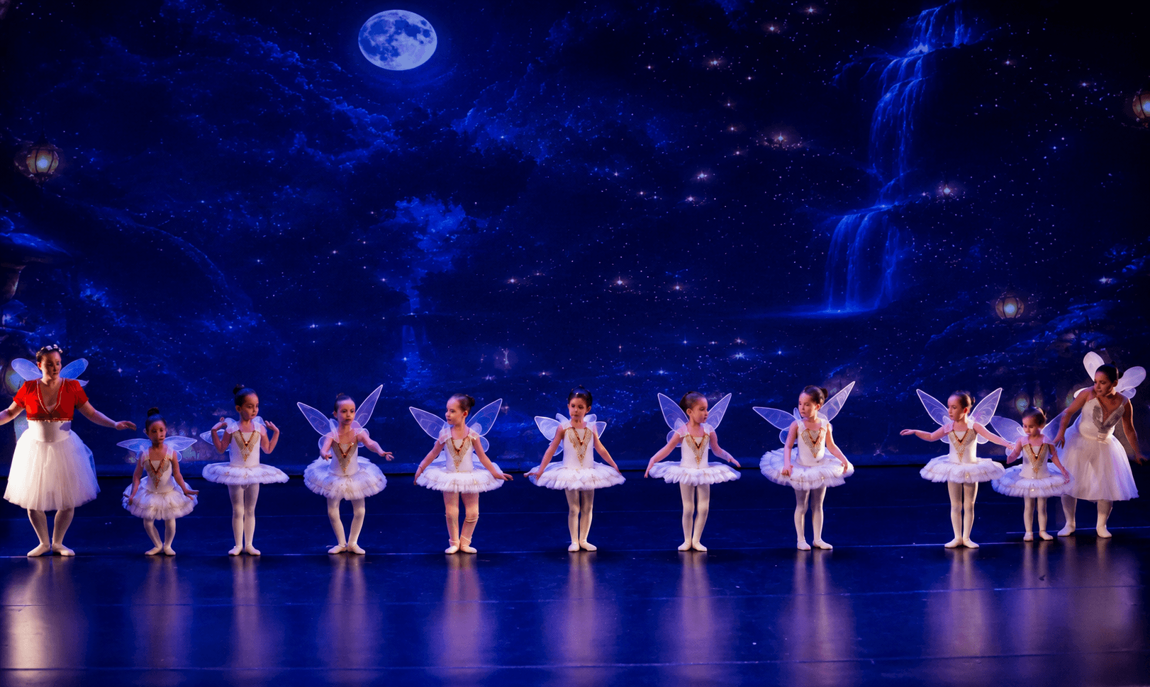 Grupo completo de Ballet Inicial Martes